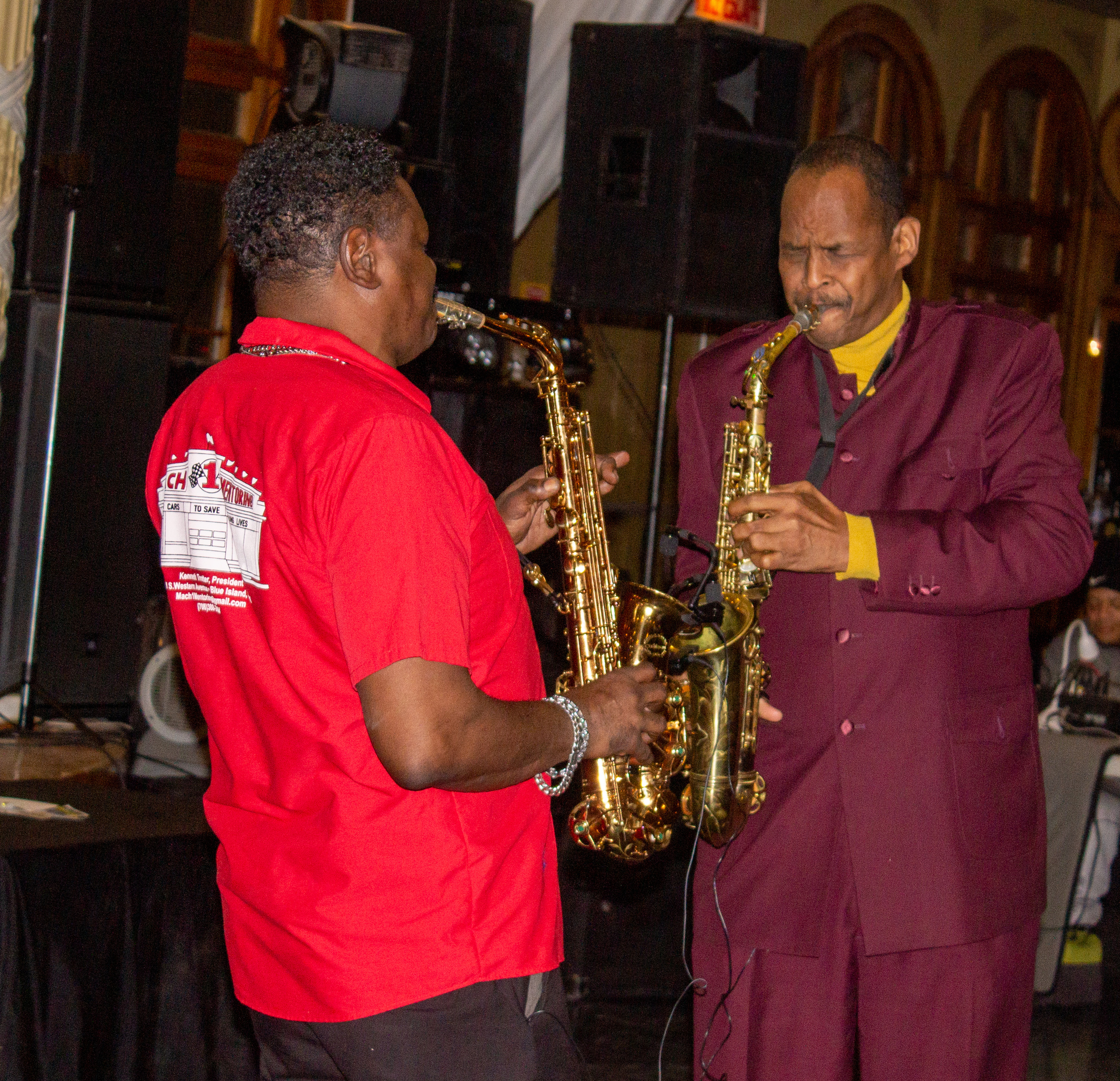 Sax work - Grand Ballroom